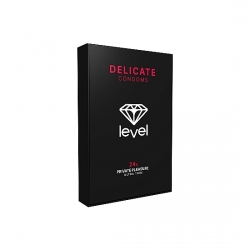 PRESERVATIVOS LEVEL DELICATE CONDOMS - 24UDS