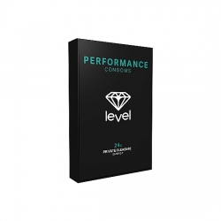 PRESERVATIVOS LEVEL PERFORMANCE CONDOMS - 24UDS