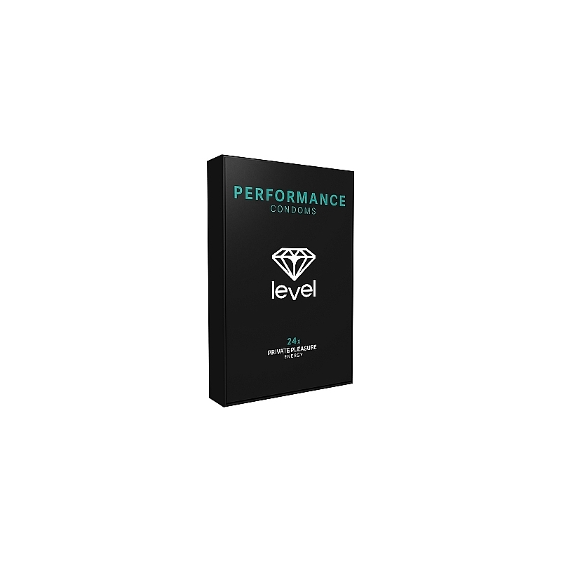 PRESERVATIVOS LEVEL PERFORMANCE CONDOMS - 24UDS