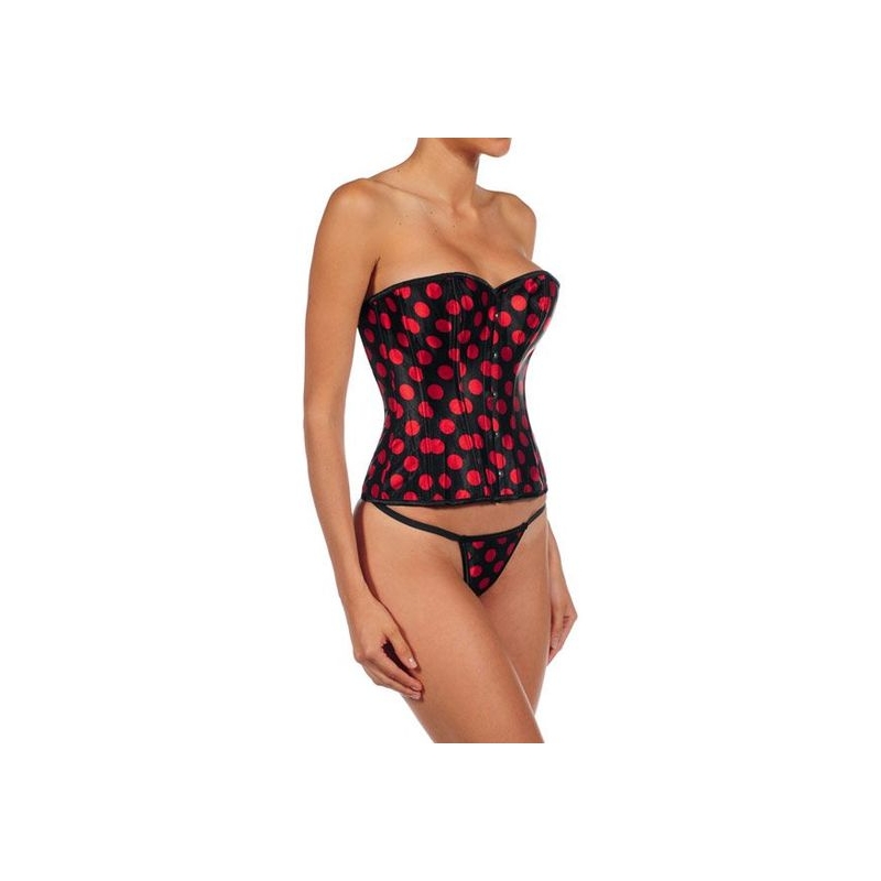 INTIMAX CORSET VALQUIRIA ROJO