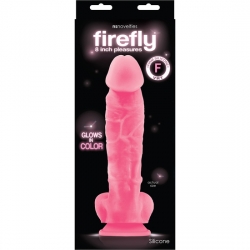 FIREFLY GLOWING DILDO 20CM - ROSA