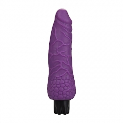 VIBRADOR REALISTICO TACTO REAL PEQUEÑO LILA