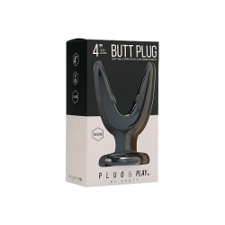 BUTT PLUG - SPLIT 1 - 10CM NEGRO