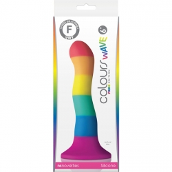 COLOURS PRIDE EDITION DILDO SILICONA 15CM