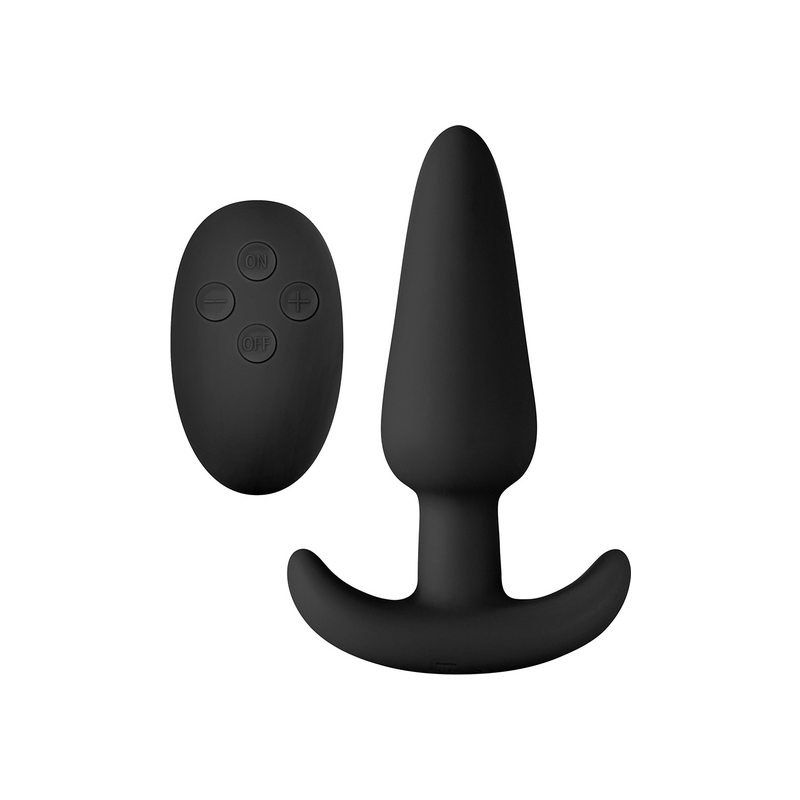 RENEGADE RUMBLE PLUG VIBRADOR DE SILICONA - NEGRO