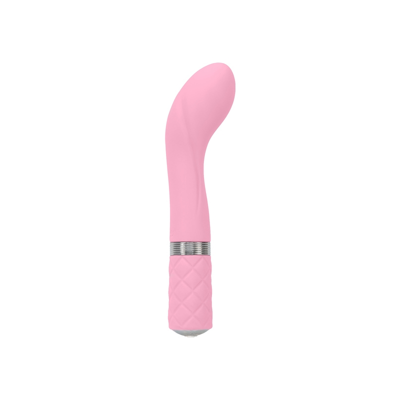 SASSY VIBRADOR PUNTO G CON CRISTAL - ROSA