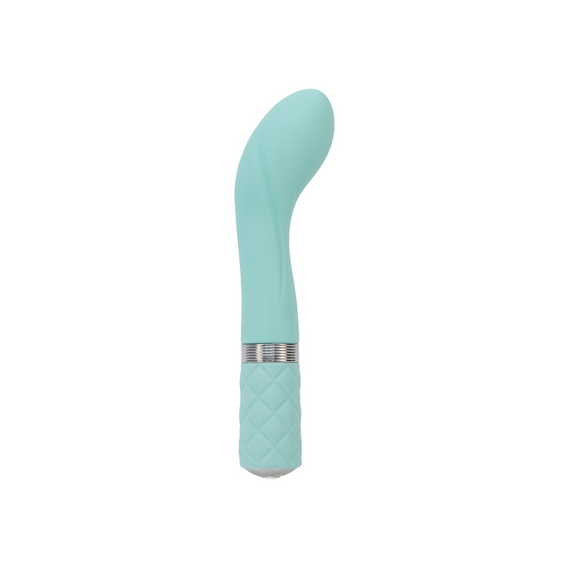 SASSY VIBRADOR PUNTO G CON CRISTAL - TURQUESA