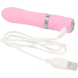 FLIRTY VIBRADOR CON CRISTAL - ROSA