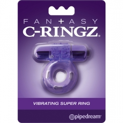 FANTASY C RING VIBRATING SUPER RING MORADO