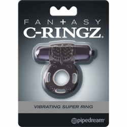 FANTASY C RING VIBRATING SUPER RING NEGRO