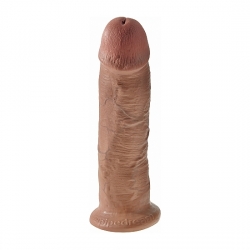 KING COCK PENE REALÍSTICO 25CM MULATO