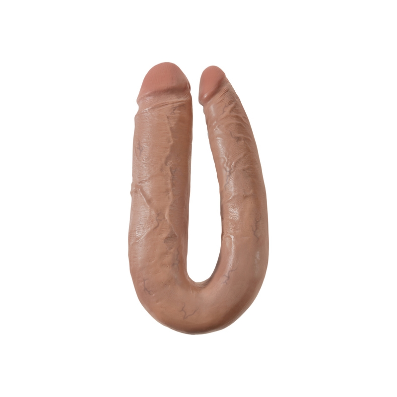 KING COCK PENE DOBLE U 44CM MULATO