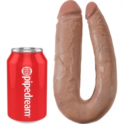 KING COCK PENE DOBLE U 44CM MULATO