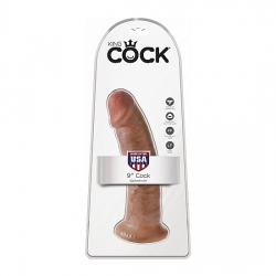 KING COCK PENE REALÍSTICO 23CM MULATO