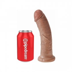 KING COCK PENE REALÍSTICO 20CM MULATO