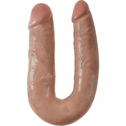 KING COCK PENE DOBLE U 35CM MULATO