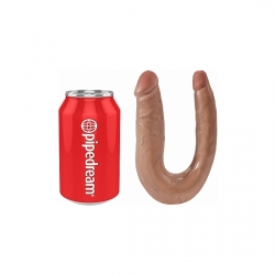 KING COCK PENE DOBLE U 33,5CM MULATO