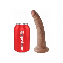 KING COCK PENE REALÍSTICO 20CM MULATO