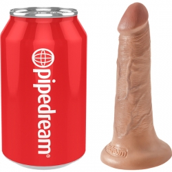 KING COCK PENE REALÍSTICO 14CM MULATO