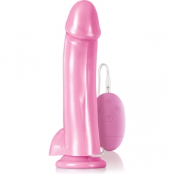 LOLLIES SUGARDADDY PENE VIBRADOR CON MANDO ROSA