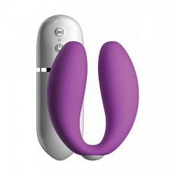 CRUSH SNUGGLES VIBRADOR PARA PAREJAS MORADO