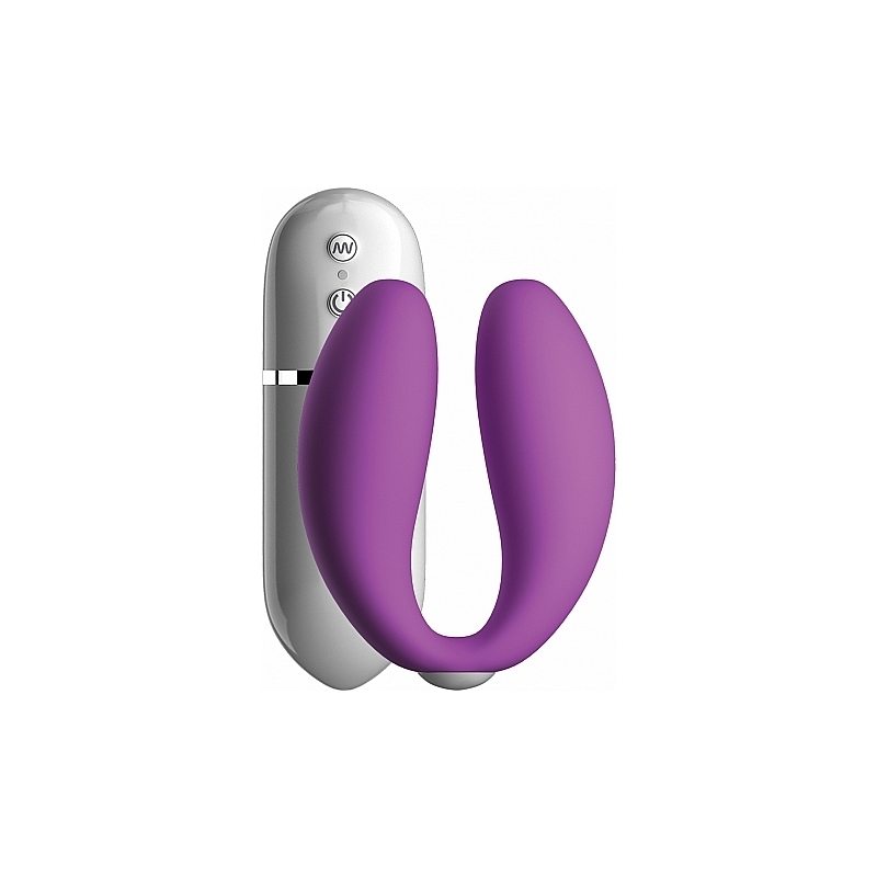 CRUSH SNUGGLES VIBRADOR PARA PAREJAS MORADO