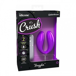 CRUSH SNUGGLES VIBRADOR PARA PAREJAS MORADO