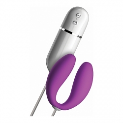 CRUSH SNUGGLES VIBRADOR PARA PAREJAS MORADO