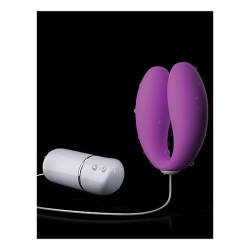 CRUSH SNUGGLES VIBRADOR PARA PAREJAS MORADO