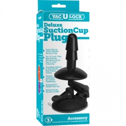 VAC U LOCK DELUXE SUCTION CUP PLUG - 1UD