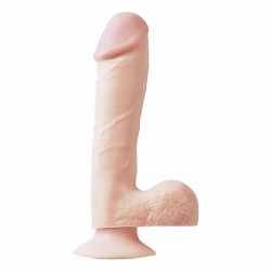 BASIX PENE DE GELATINA SUCCION NATURAL 19 CM