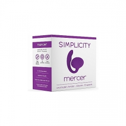 MERCER VIBRADOR ANAL - MORADO