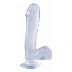 BASIX PENE DE GELATINA SUCCION TRANSPARENTE 19 CM