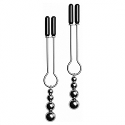 ADORN TRIPLE BEAD NIPPLE CLAMP SET