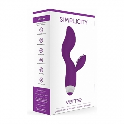 VERNE VIBRADOR CLITORIAL - MORADO