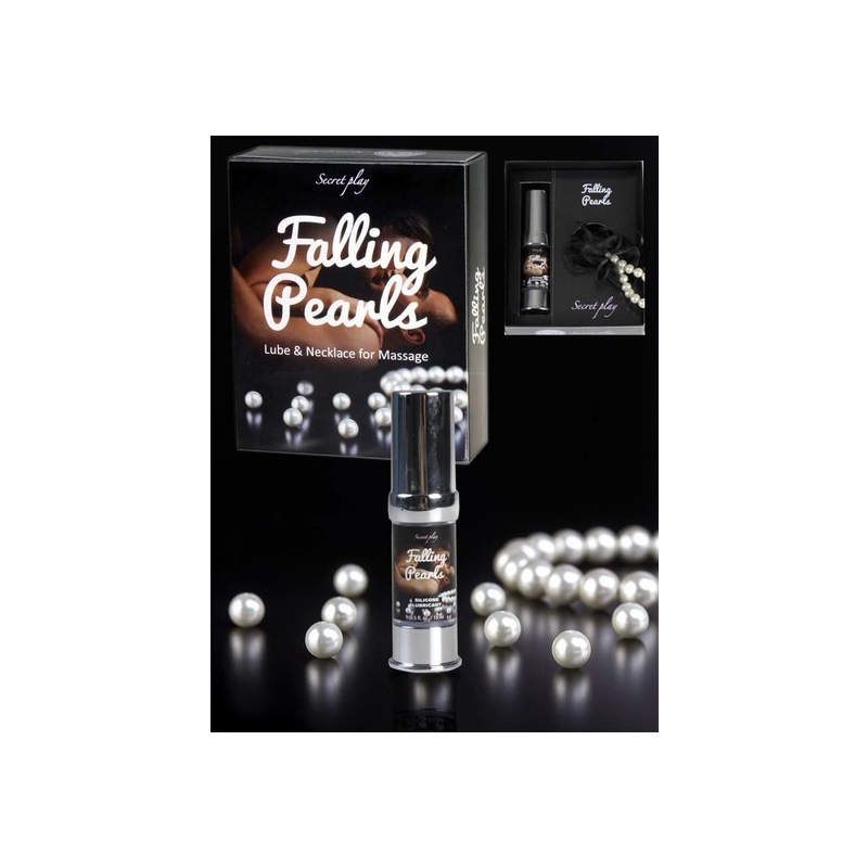 FALLING PEARLS - LUBRICANTE Y COLLAR PARA MASAJE