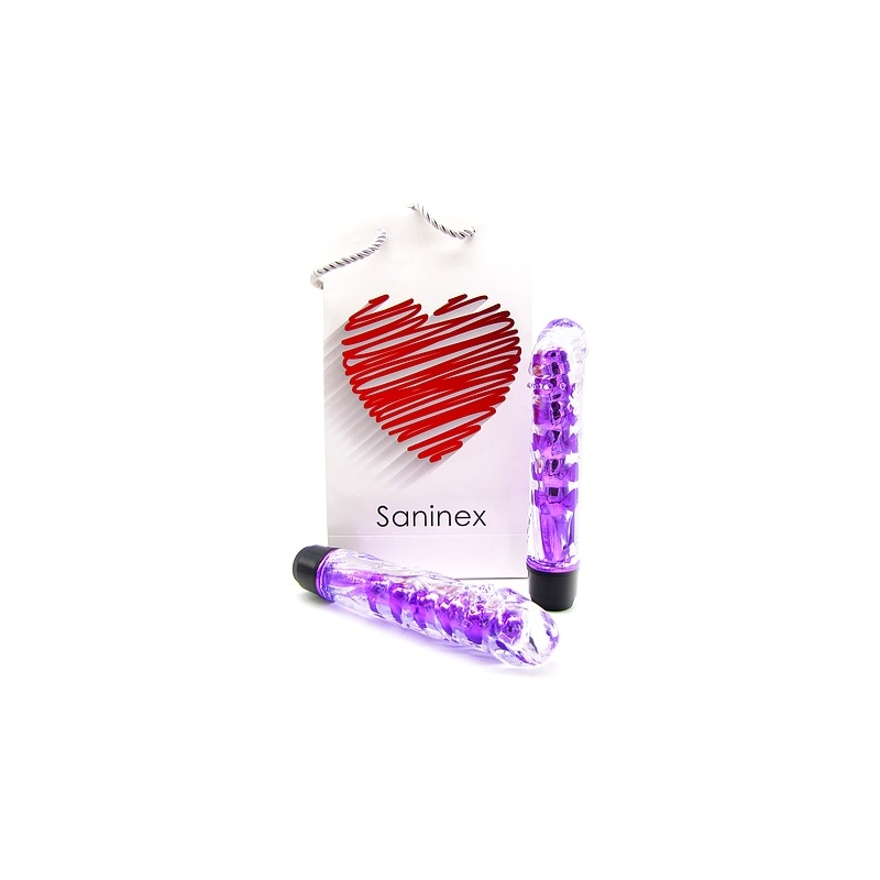 SANINEX VIBRADOR FANTASTIC REALITY - METÁLICO/MORADO