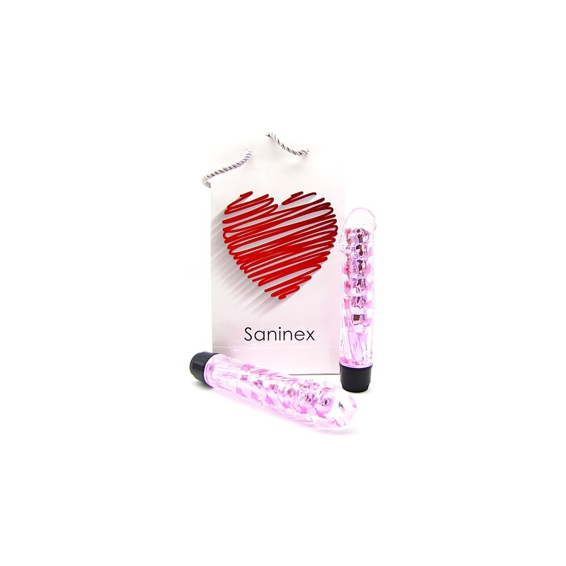 SANINEX VIBRADOR FANTASTIC REALITY - METÁLICO/ROSA