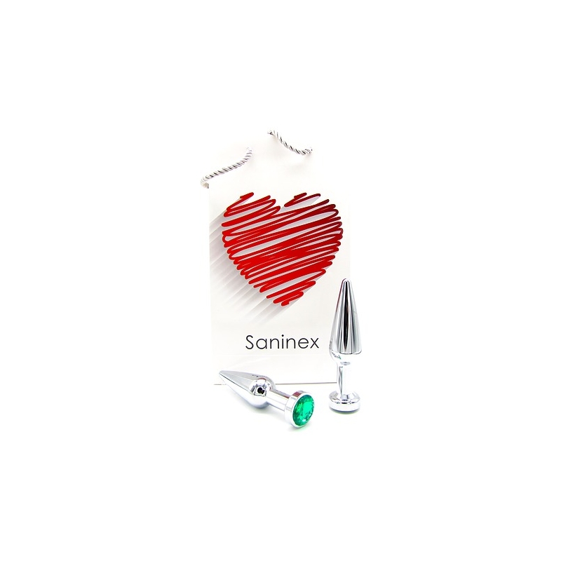 SANINEX PLUG METAL INTENSE ORGASMIC DIAMOND