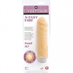 CYBERSKIN VIBRADOR X-TASY