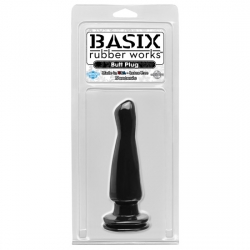 BASIX PLUG DE GELATINA 12 CM NEGRO