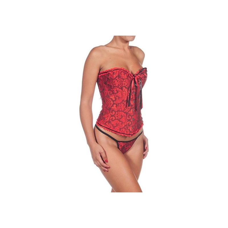 CORSET ALBERTINA ROJO