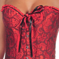 CORSET ALBERTINA ROJO