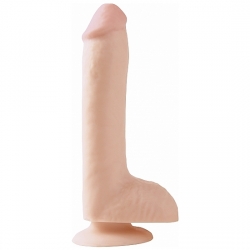 BASIX PENE DE GELATINA SUCCION NATURAL 19 CM