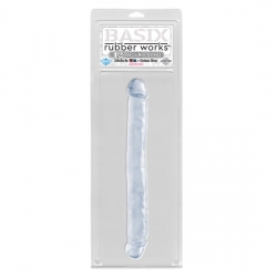 BASIX PENE DOBLE DE GELATINA TRANSPARENTE 34 CM