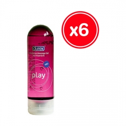 DUREX PLAY MASSAGE 200 ML (6 UDS)