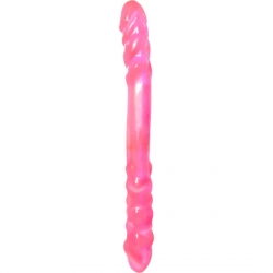 BASIX PENE DOBLE DE GELATINA ROSA 37 CM