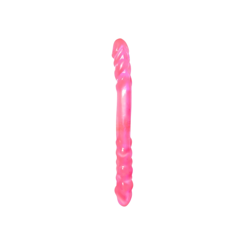 BASIX PENE DOBLE DE GELATINA ROSA 37 CM