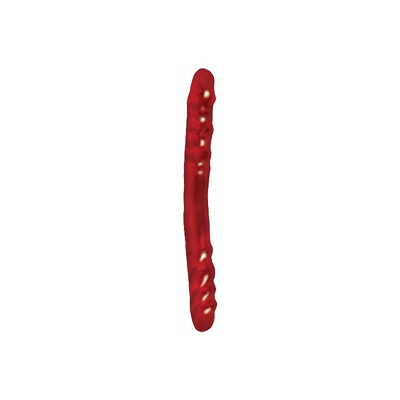 BASIX PENE DOBLE DE GELATINA ROJO 37 CM