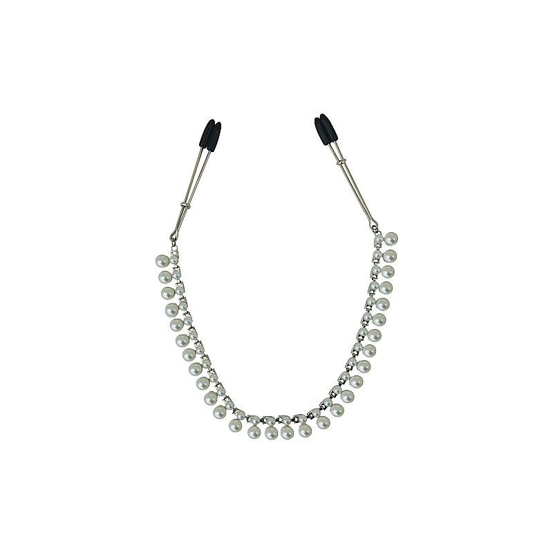 PEARL CHAIN NIPPLE CLIPS